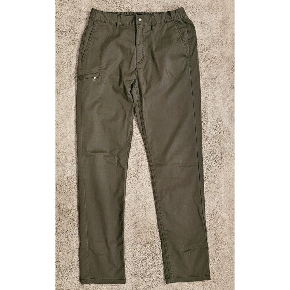 J Crew 770 Straight Fit Performance Pants, Dark Moss, Mens Sz 30x32, NEW